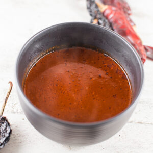 Mexican Spicy Chile Red Sauce 6