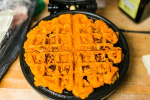 Sweet Potatoe Waffle Breakfast Sandwich 2