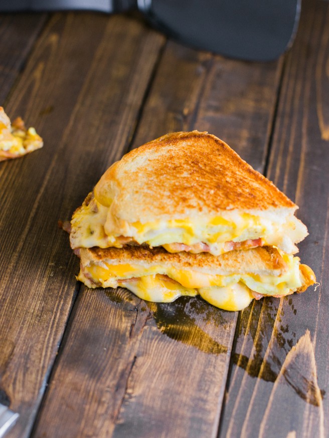 Grilled Cheese Breakfast Sandwich - Dad With A Pan