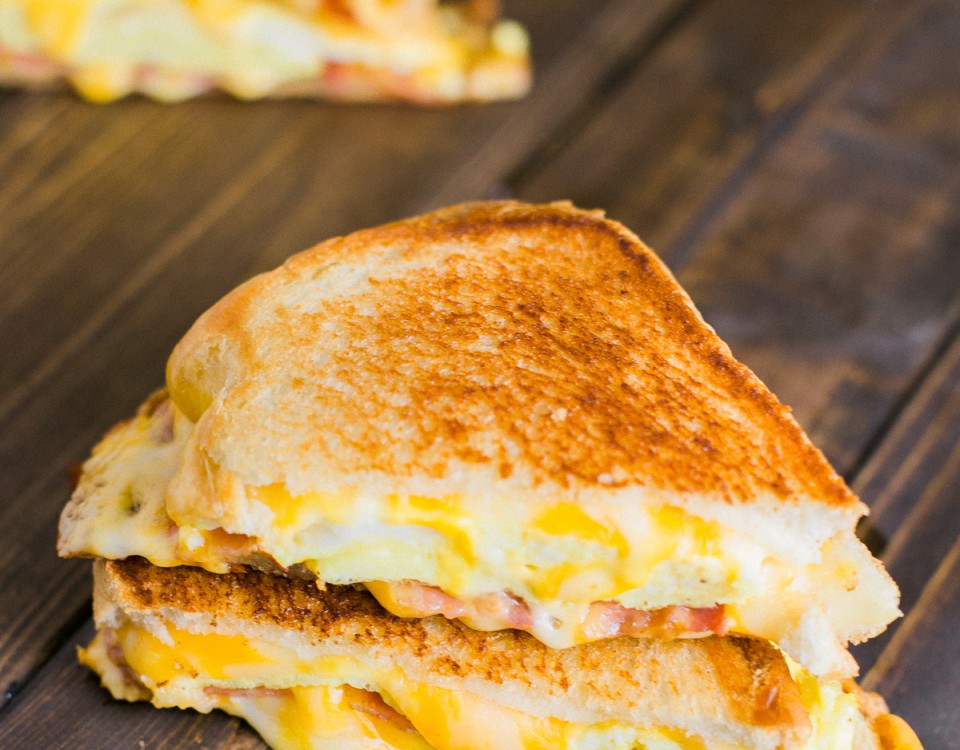 Breakfast Grilled Cheese Sandwich 13
