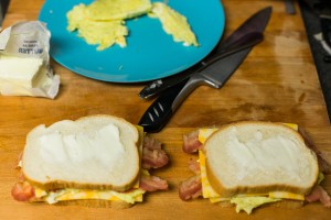Breakfast Grilled Cheese Sandwich 5