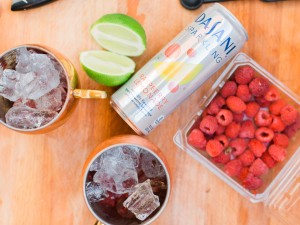 Raspberry Lemonade Virgin Moscow Mule 22