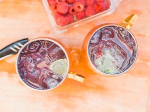 Raspberry Lemonade Virgin Moscow Mule 25