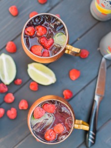 Raspberry Lemonade Virgin Moscow Mule 29