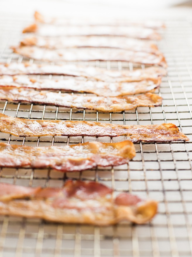 Cooking bacon in the Oven is the best way to get perfectly crispy bacon every time! dadwithapan.com
