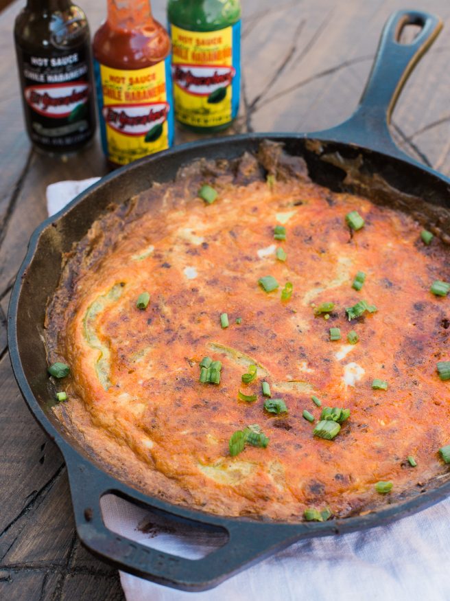 Spicy Chorizo Frittata - Dad With A Pan