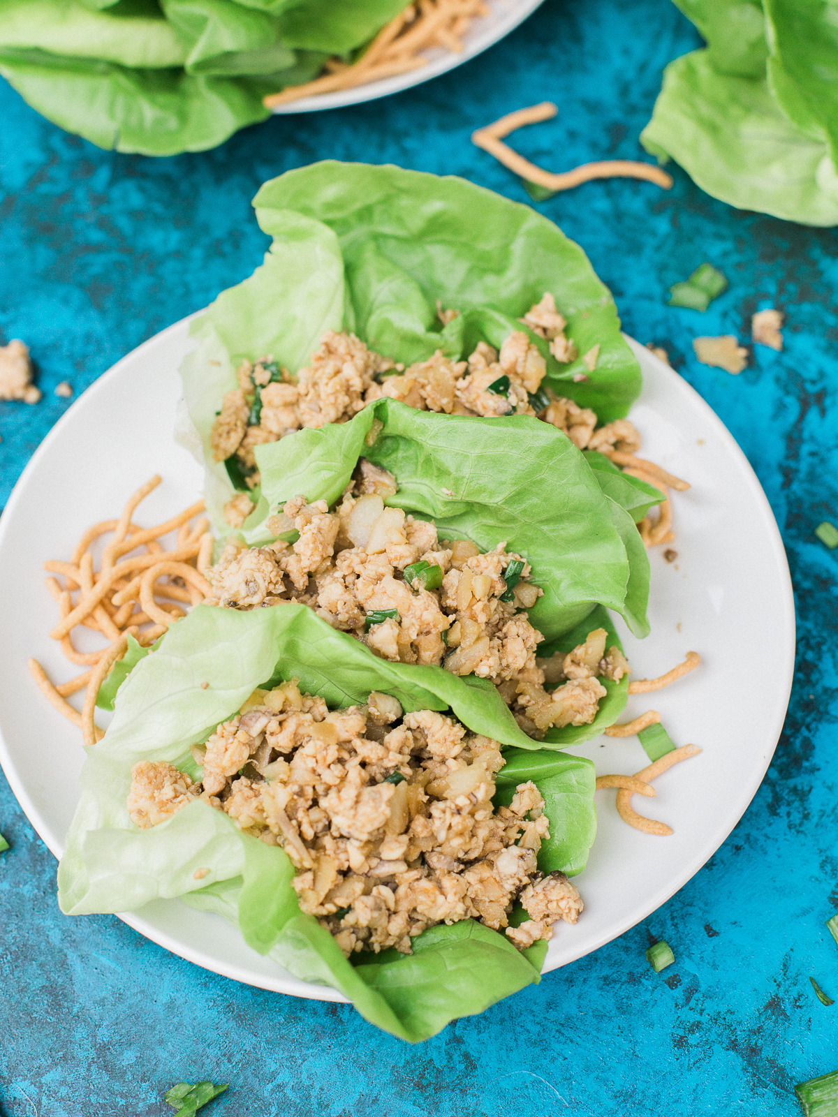 Chicken Lettuce Wraps Dad With A Pan