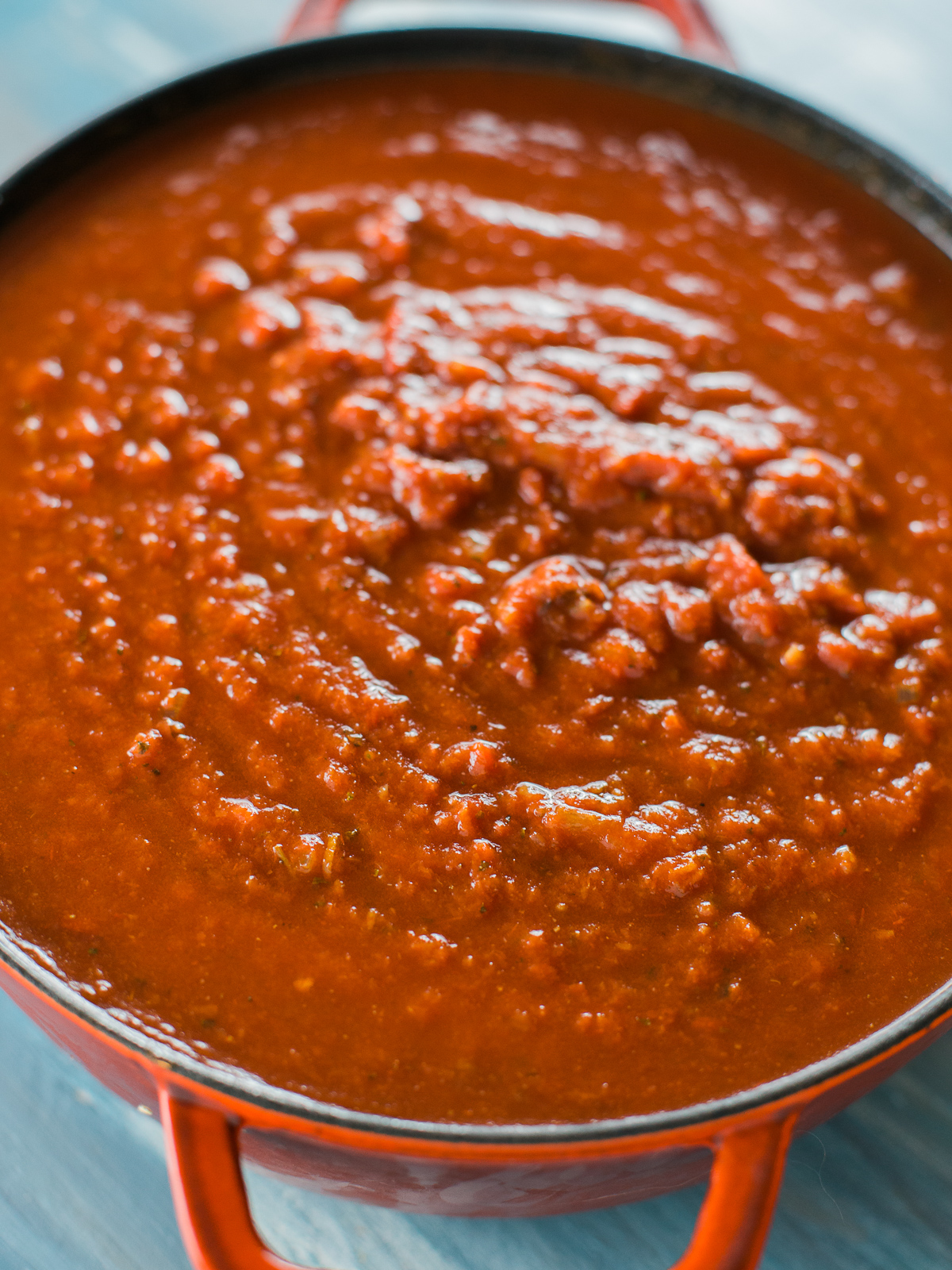 Slow Cooked Spaghetti Sauce - Dad With A Pan