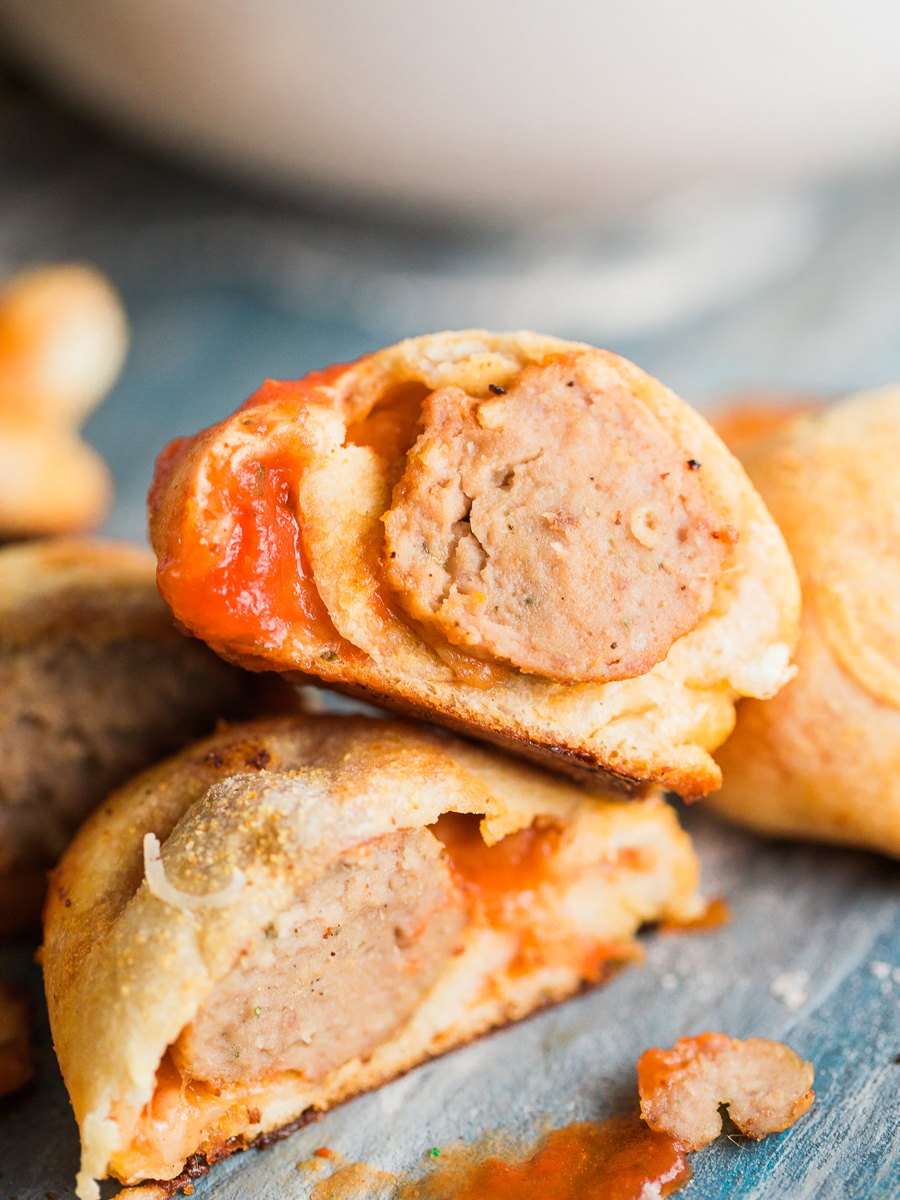 Meatball Marinara Bombs - Dad With A Pan