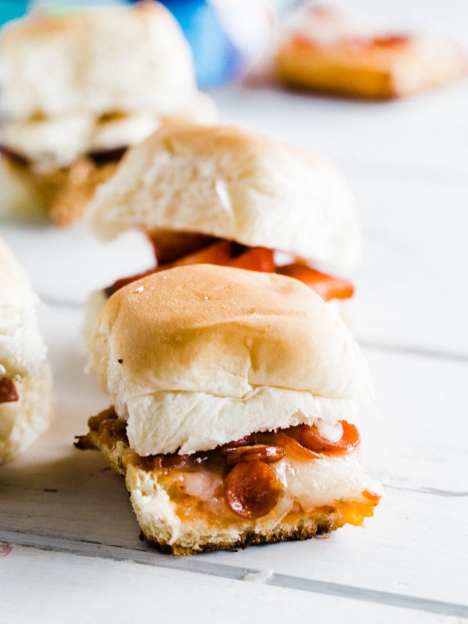 5 Kid Friendly Sandwich Sliders that are super easy, fun and delicious. Warning: you may eat these sandwich sliders before your children do!