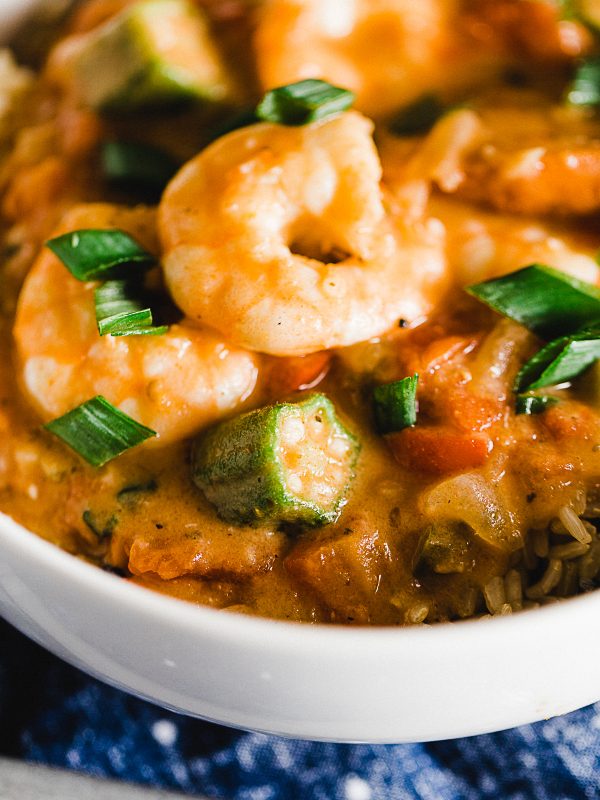 Spicy Gumbo With Shrimp, Sausage and Okra - Dad With A Pan