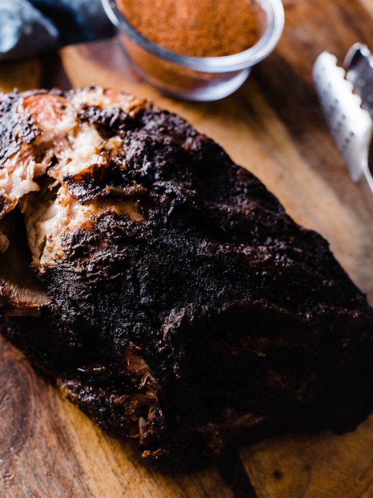 Texas Style Smoked Pulled Pork Dad With A Pan