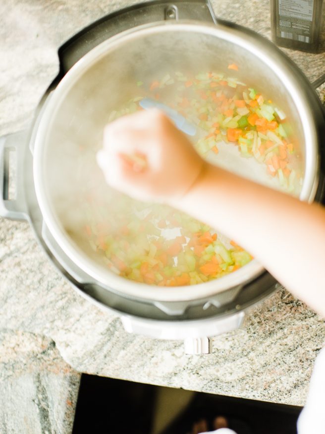 Instant Pot Chicken and Dumplings soup, is the perfect way to ring in the fall season. Cooking Chicken and Dumplings in the instant pot, make for amazing dumplings and the chicken is so tender! 