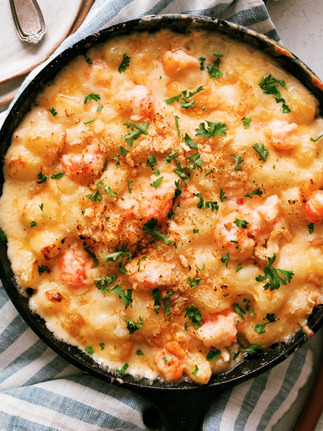 Lobster Gnocchi Mac and Cheese - Dad With A Pan