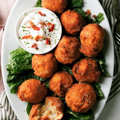 Fried Mashed Potato Balls - Dad With A Pan