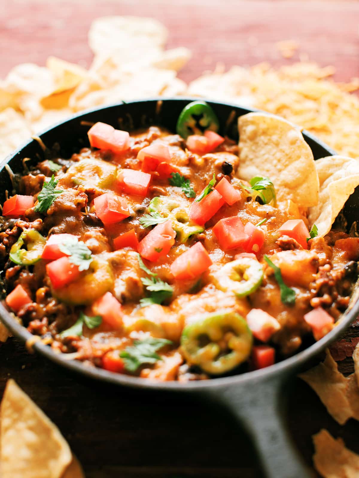 Cheesy Taco Dip - Dad With A Pan