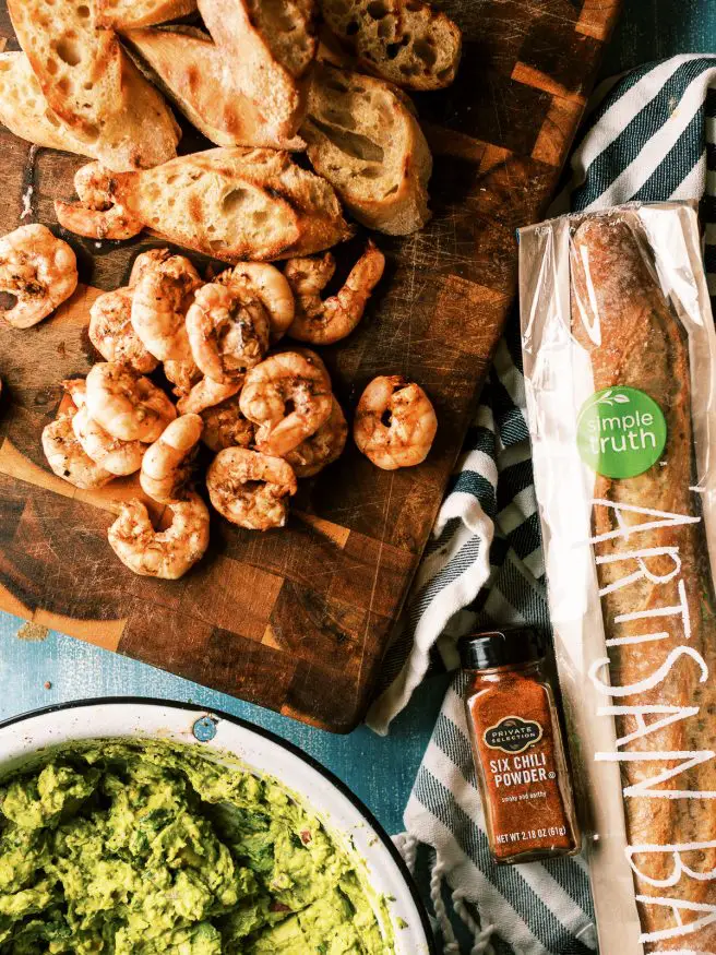 Grilled shrimp meets avocado toast, but in a summer bite form. This is the perfect light summer tapas style dinner that you need to give a go! 