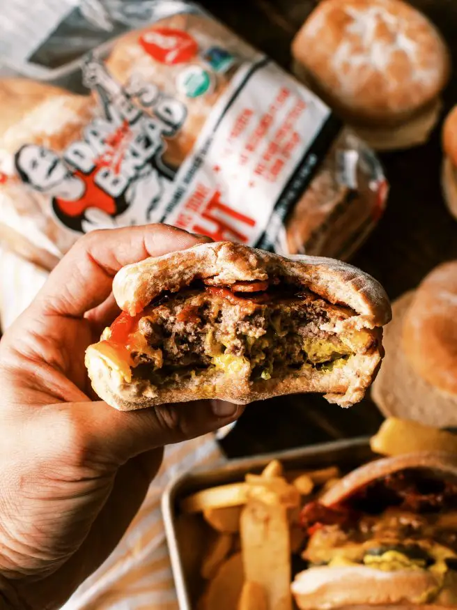 Smash burgers lightly seasoned, and smashed into a hot griddle, until they're perfectly browned. There's no other way to make a cheeseburger