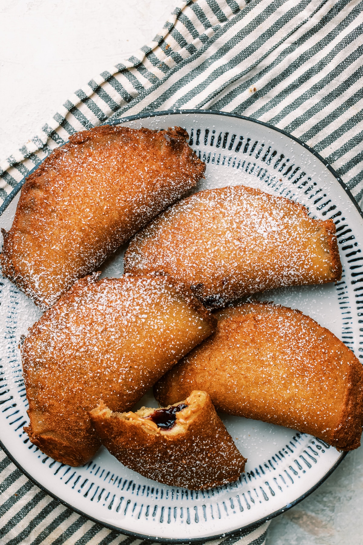 Fried Peanut Butter and Jelly Sandwich - Dad With A Pan