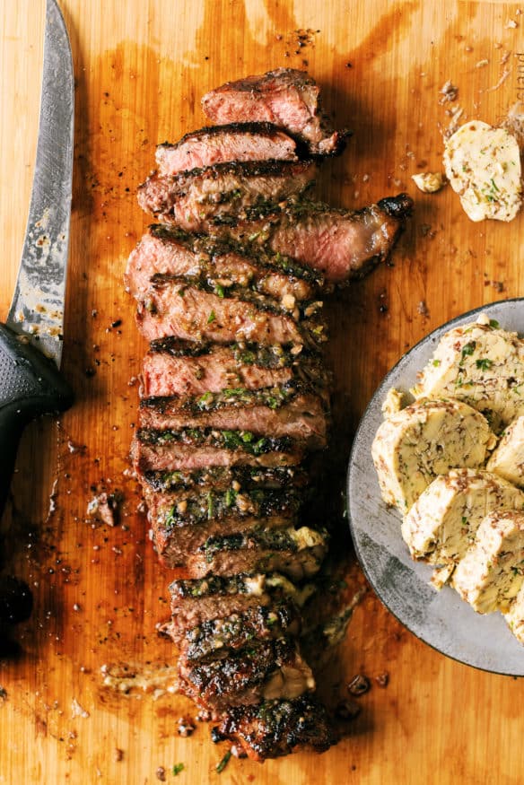 Combining Portabella Mushrooms and herbs to make a compound butter is something you can't NOT try at least once. 