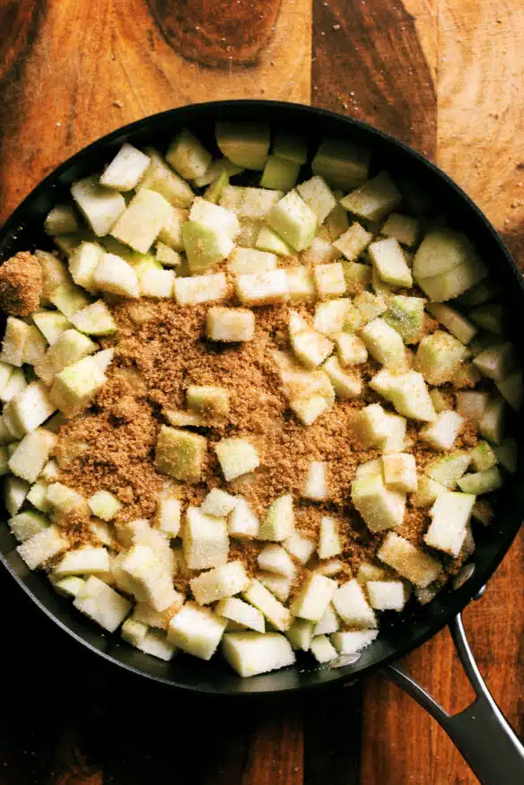 Apple cinnamon hand pies with a from-scratch all butter pie dough, and a deliciously sweet cinnamon apple filling.